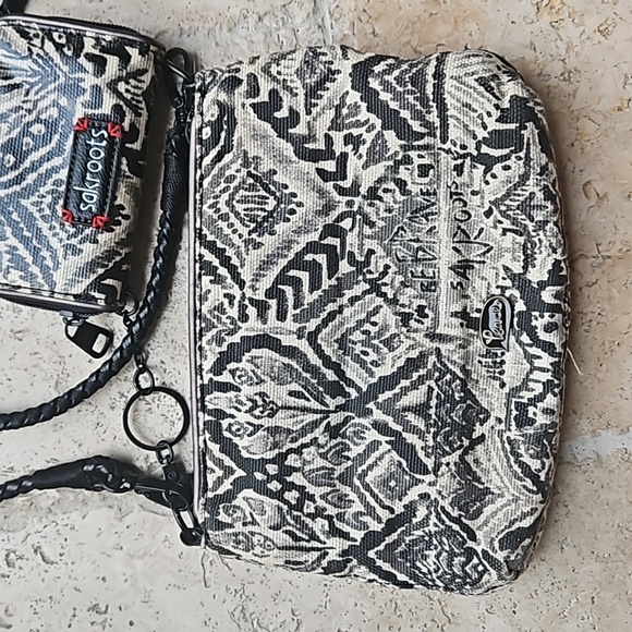 Saks Roots 2 in 1 Crossbody and Wallet with Rope Strap Bag - Picture 6 of 9